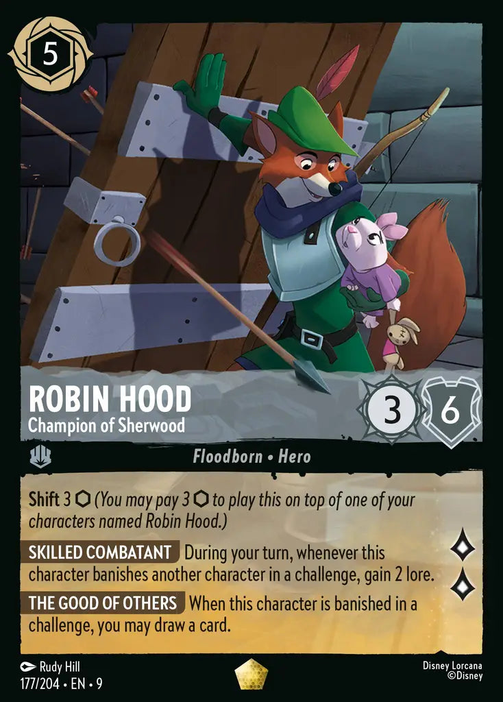 Robin Hood - Champion of Sherwood 177/204 (Fabled)