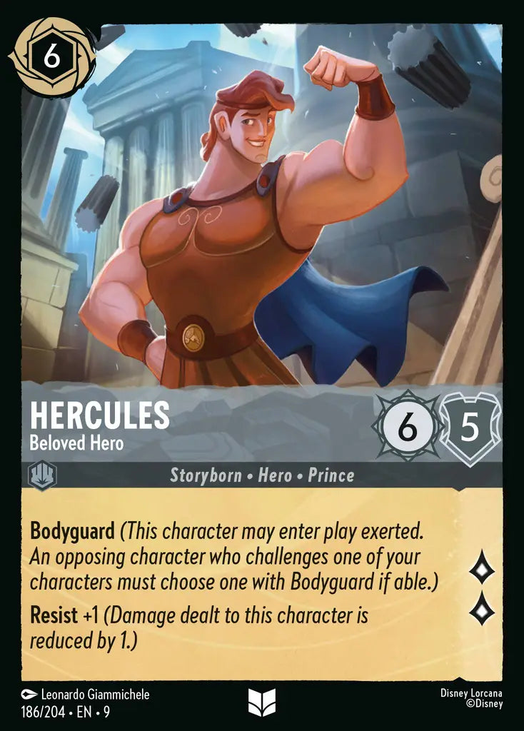 Hercules - Beloved Hero 186/204 (Fabled)