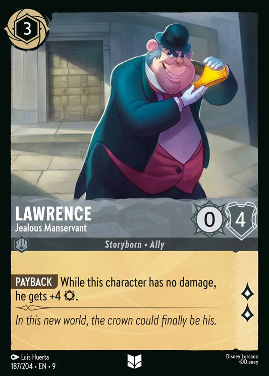 Lawrence - Jealous Manservant 187/204 (Fabled)