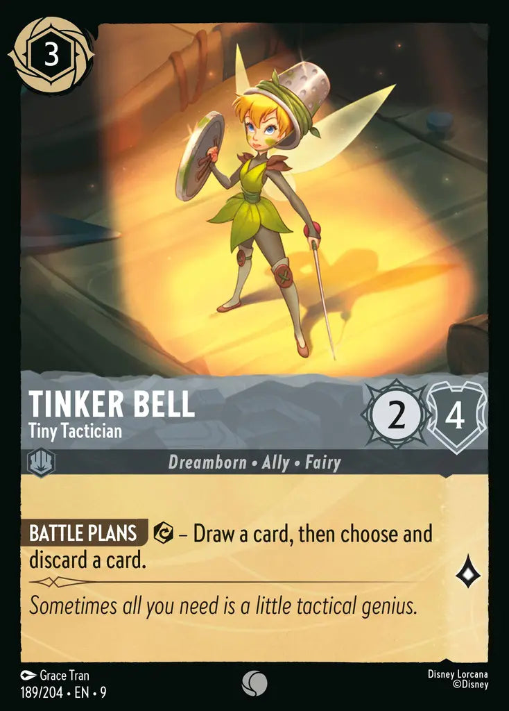 Tinker Bell - Tiny Tactician 189/204 (Fabled)