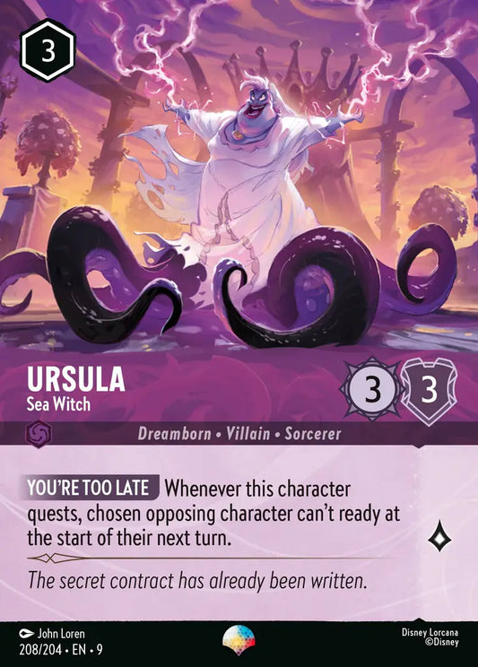 Ursula - Sea Witch 208/204 - Epic (Fabled)