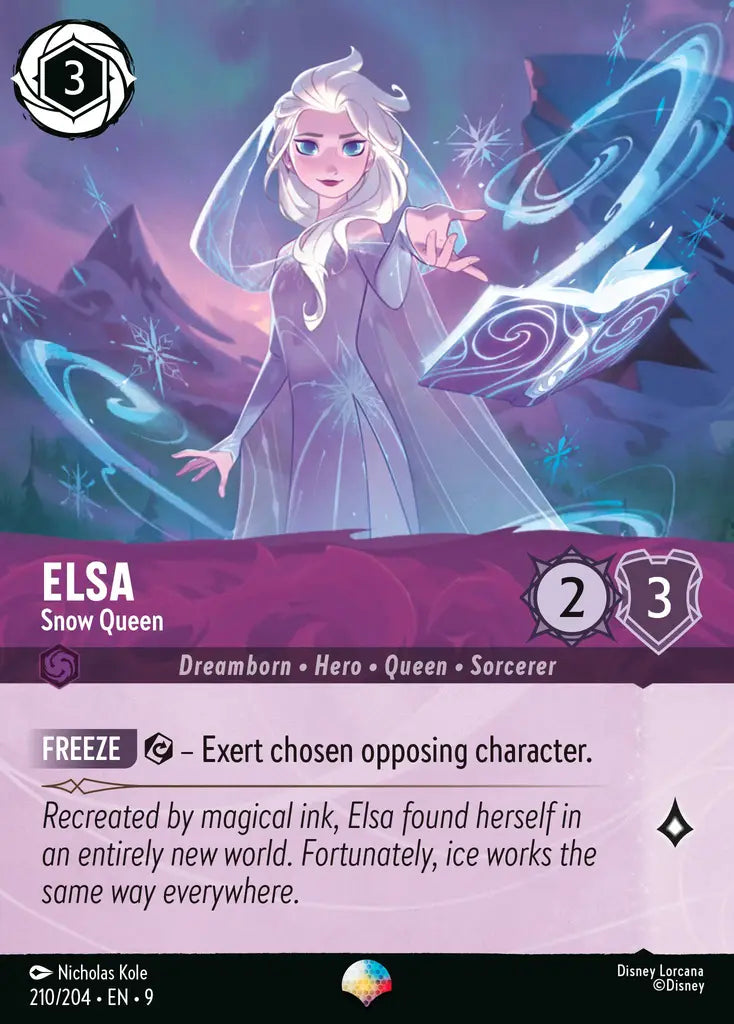 Elsa - Snow Queen 210/204 - Epic (Fabled)