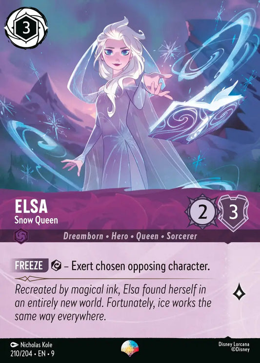 Elsa - Snow Queen 210/204 - Epic (Fabled)