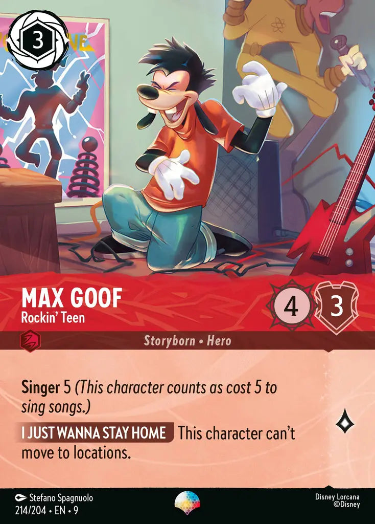 Max Goof - Rockin' Teen 214/204 - Epic (Fabled)