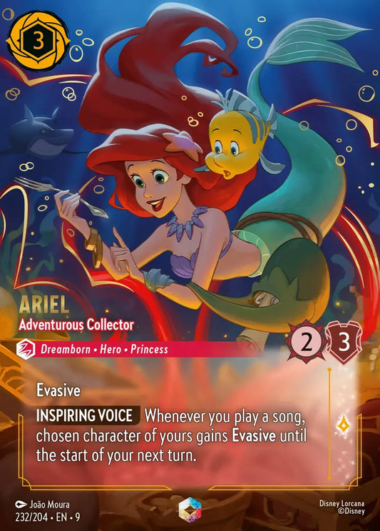 Ariel - Adventurous Collector 232/204 - Enchanted (Fabled)