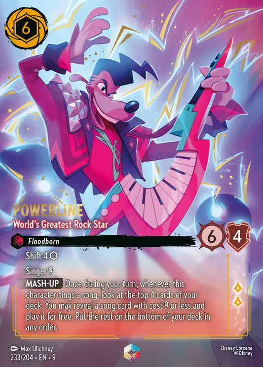 Powerline - World's Greatest Rock Star 233/204 - Enchanted (Fabled)