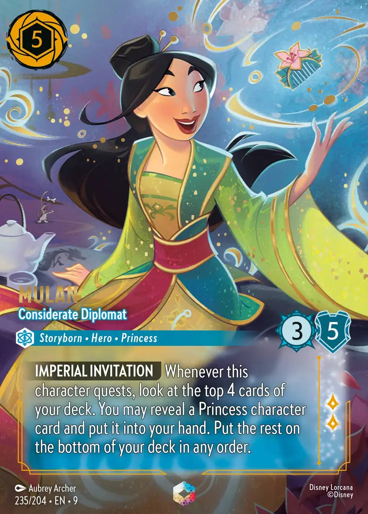 Mulan - Considerate Diplomat 235/204 - Enchanted (Fabled)