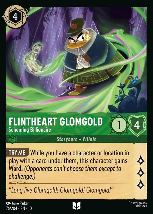 Flintheart Glomgold - Scheming Billionaire 76/204 (Whispers In The Well)