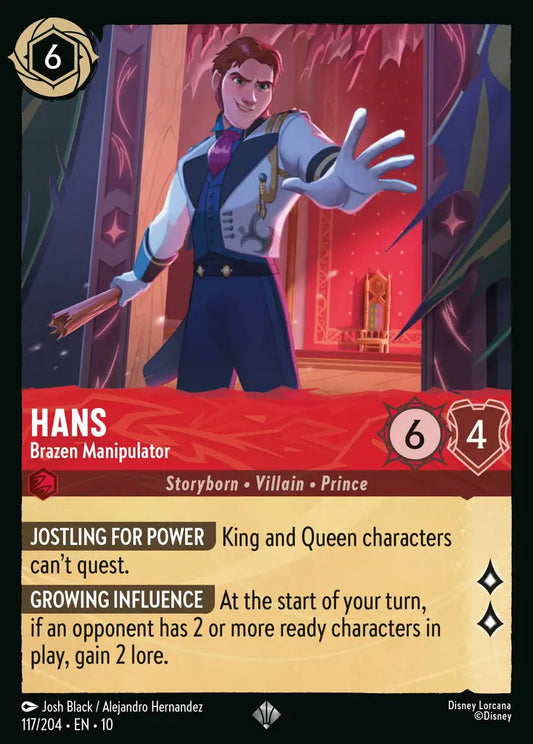 Hans - Brazen Manipulator 117/204 (Whispers In The Well)