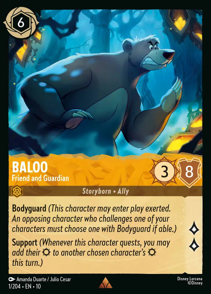 Baloo - Friend and Guardian 1/204 (Whispers In The Well)