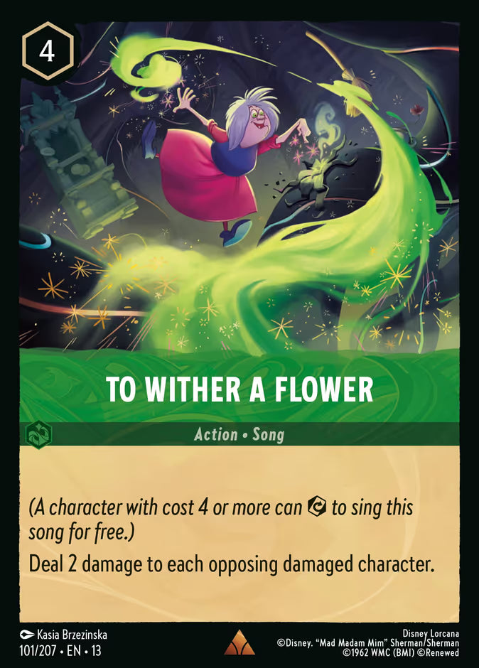 To Wither a Flower - Attack of the Vine 101/207