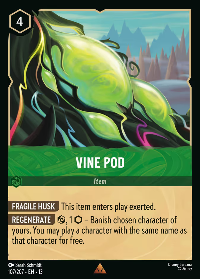 Vine Pod - Attack of the Vine 107/207