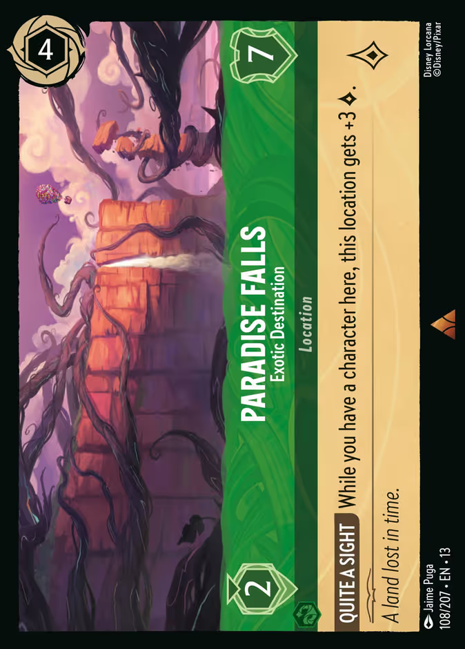 Paradise Falls - Exotic Destination - Attack of the Vine 108/207