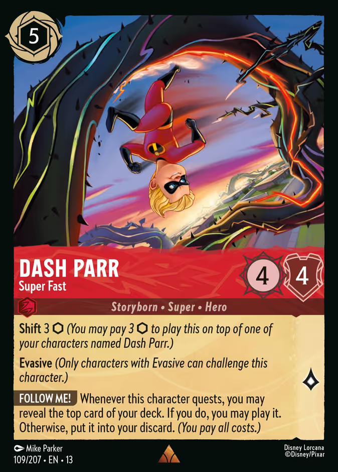 Dash Parr - Super Fast - Attack of the Vine 109/207