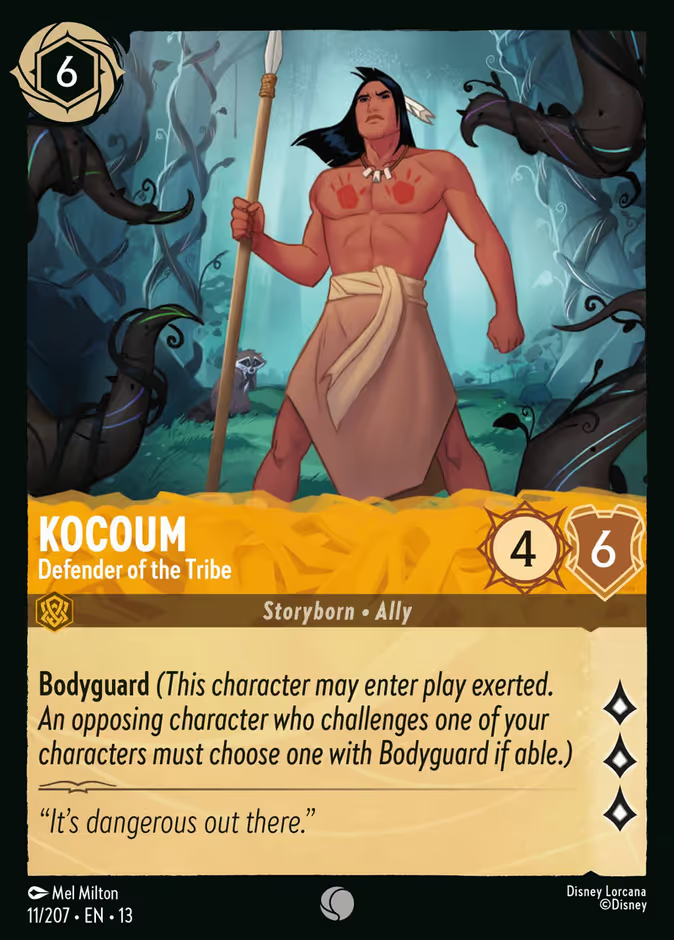 Kocoum - Defender of the Tribe - Attack of the Vine 11/207