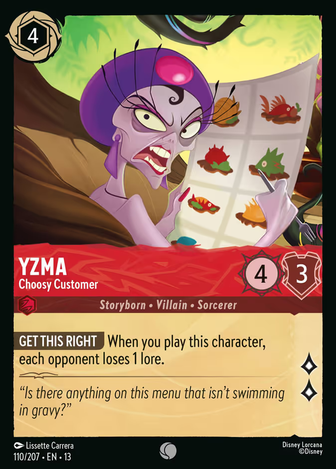 Yzma - Choosy Customer - Attack of the Vine 110/207