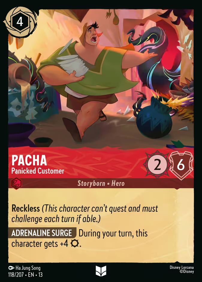 Pacha - Panicked Customer - Attack of the Vine 118/207