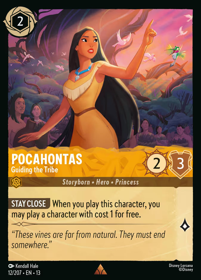 Pocahontas - Guiding the Tribe - Attack of the Vine 12/207