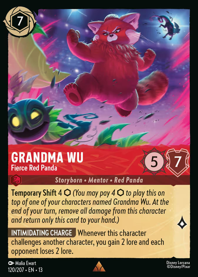 Grandma Wu - Fierce Red Panda - Attack of the Vine 120/207