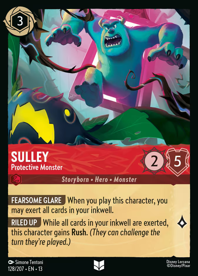 Sulley - Protective Monster - Attack of the Vine 128/207