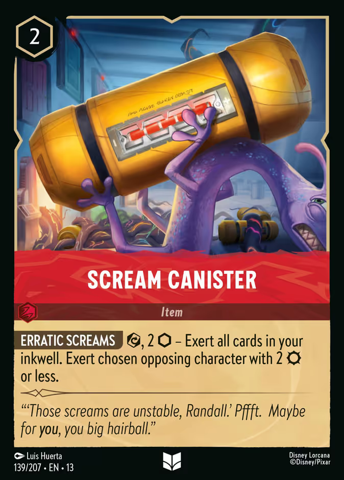 Scream Canister - Attack of the Vine 139/207