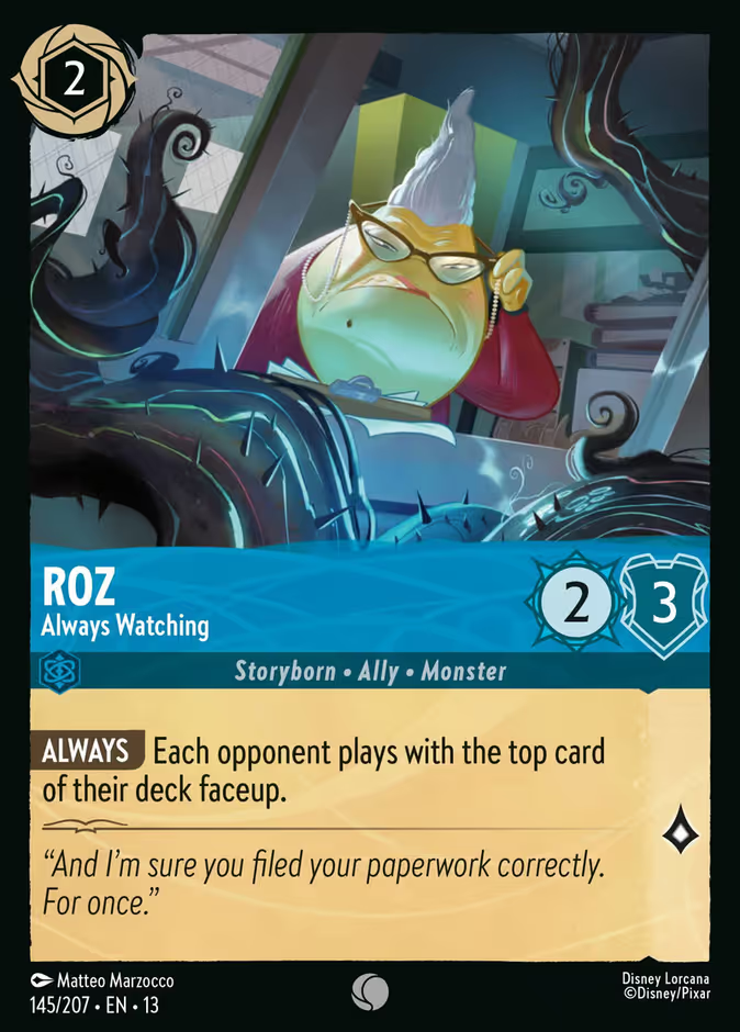 Roz - Always Watching - Attack of the Vine 145/207