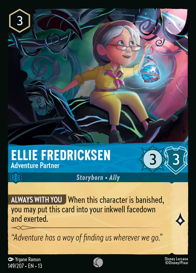 Ellie Fredricksen - Adventure Partner - Attack of the Vine 149/207