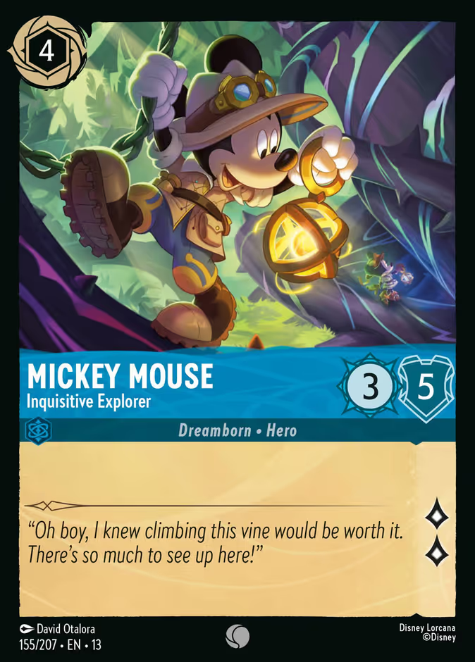 Mickey Mouse - Inquisitive Explorer - Attack of the Vine 155/207