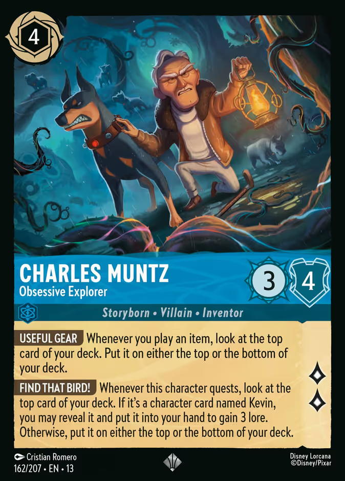Charles Muntz - Obsessive Explorer - Attack of the Vine 162/207