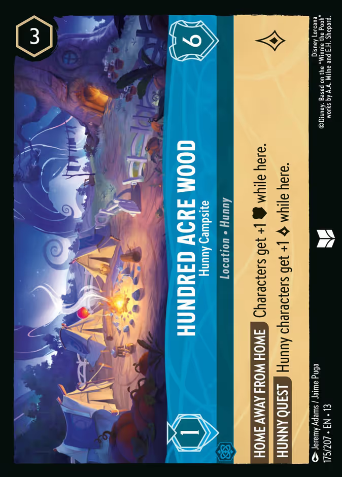 Hundred Acre Wood - Hunny Campsite - Attack of the Vine 175/207