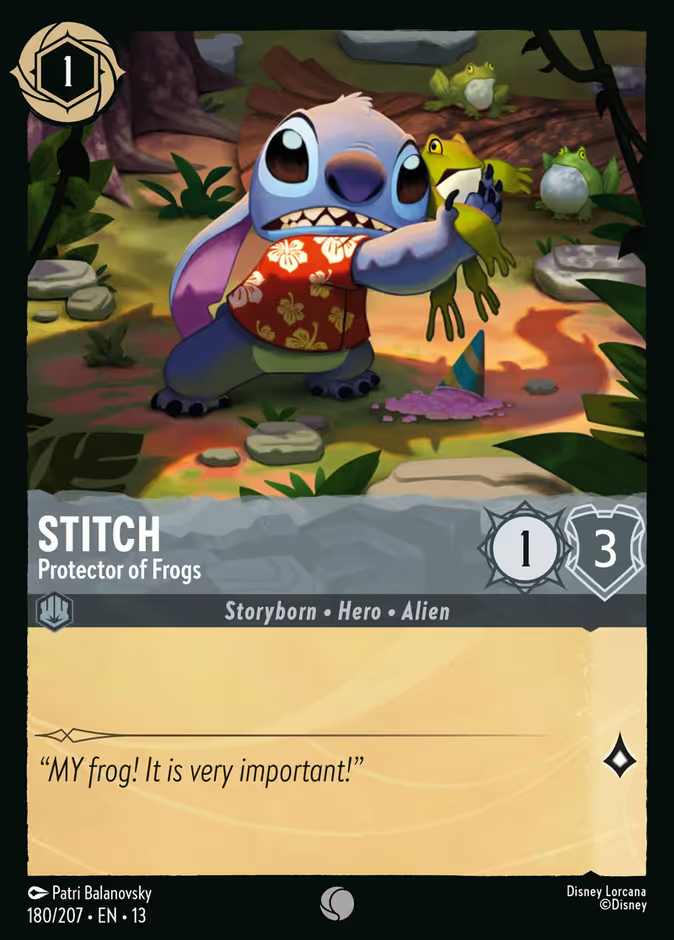 Stitch - Protector of Frogs - Attack of the Vine 180/207