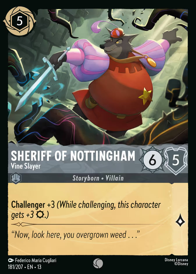 Sheriff of Nottingham - Vine Slayer - Attack of the Vine 181/207