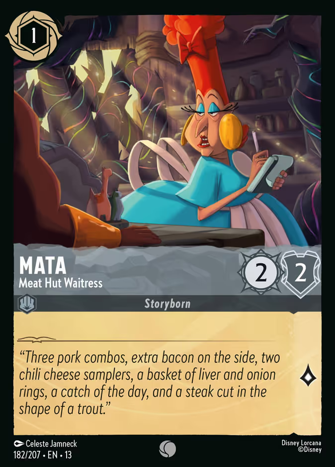 Mata - Meat Hut Waitress - Attack of the Vine 182/207