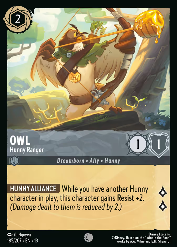 Owl - Hunny Ranger - Attack of the Vine 185/207