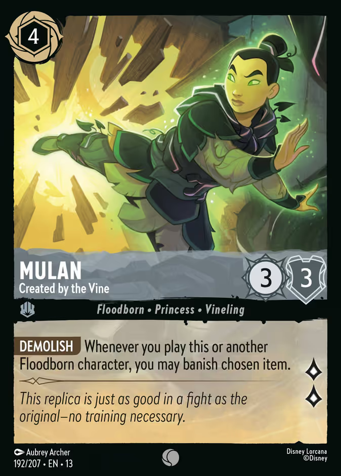 Mulan - Created by the Vine - Attack of the Vine 192/207