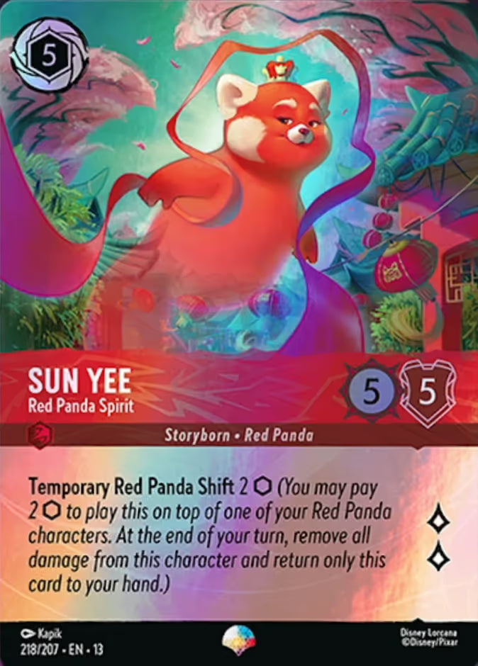 Sun Yee - Red Panda Spirit - Attack of the Vine 218