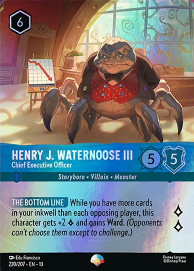 Henry J. Waternoose III - Chief Executive Officer - Attack of the Vine 220