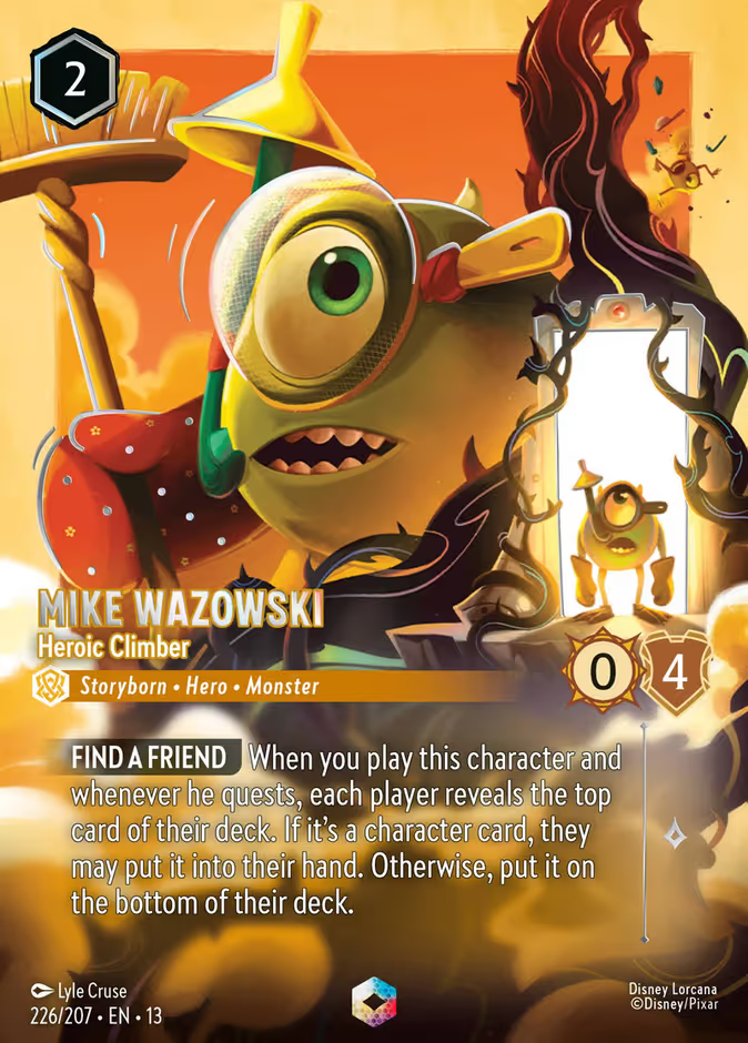Mike Wazowski - Heroic Climber - Attack of the Vine 226