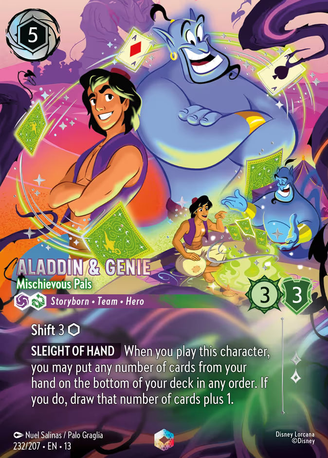 Aladdin & Genie - Mischievous Pals - Attack of the Vine 232