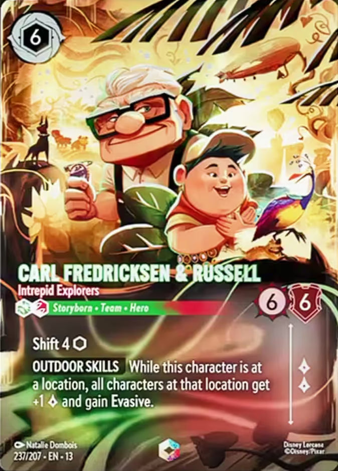 Carl Fredricksen & Russell - Intrepid Explorers - Attack of the Vine 237