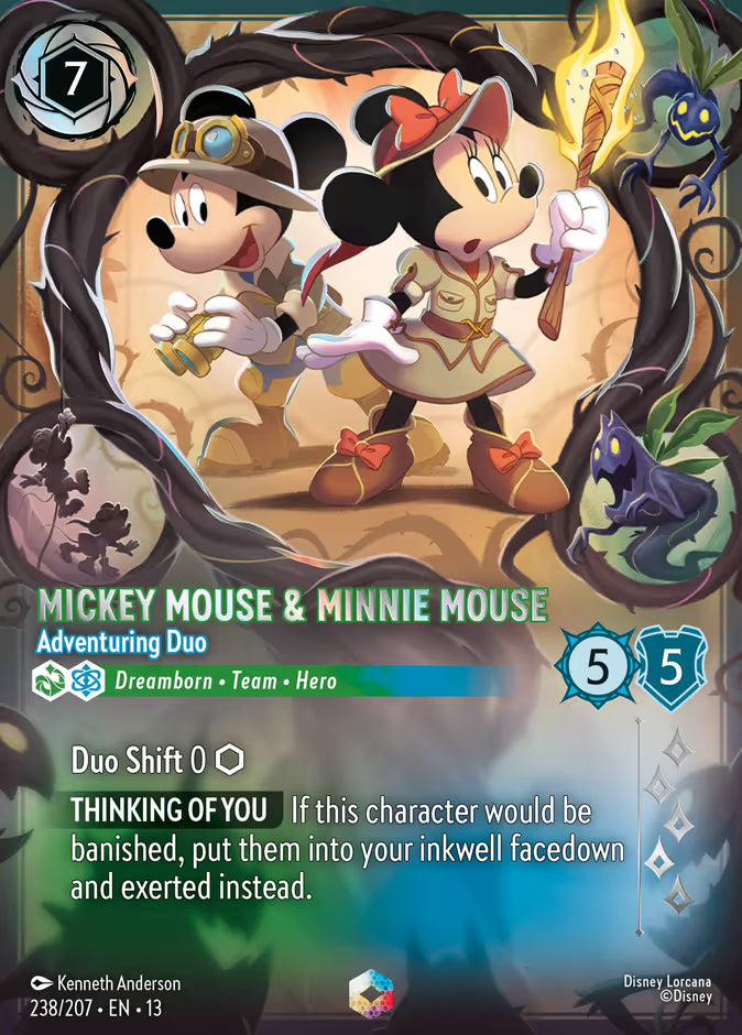 Mickey Mouse & Minnie Mouse - Adventuring Duo - Attack of the Vine 238