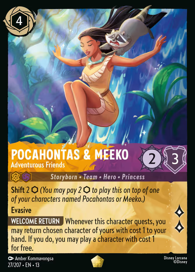 Pocahontas & Meeko - Adventurous Friends - Attack of the Vine 27/207
