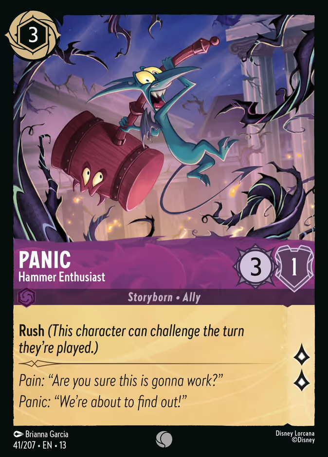 Panic - Hammer Enthusiast - Attack of the Vine 41/207