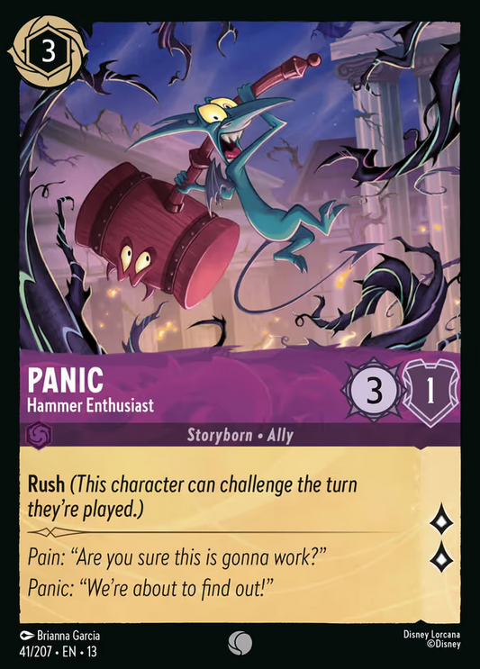 Panic - Hammer Enthusiast - Attack of the Vine 41/207