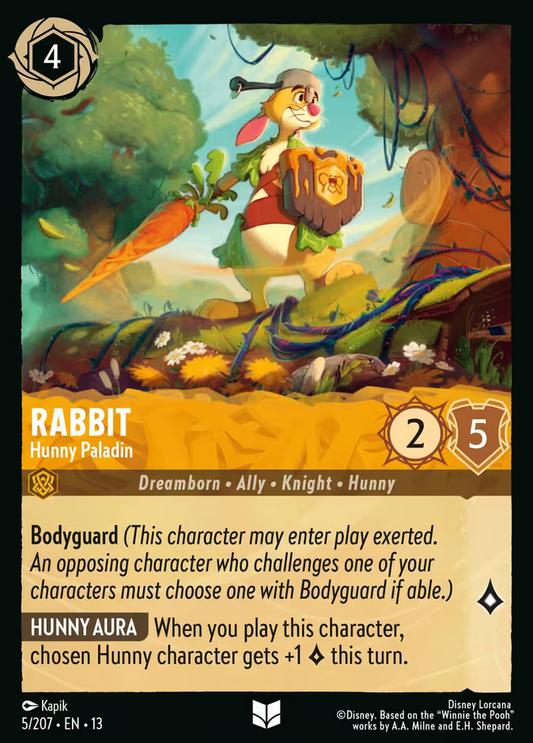 Rabbit - Hunny Paladin - Attack of the Vine 5/207
