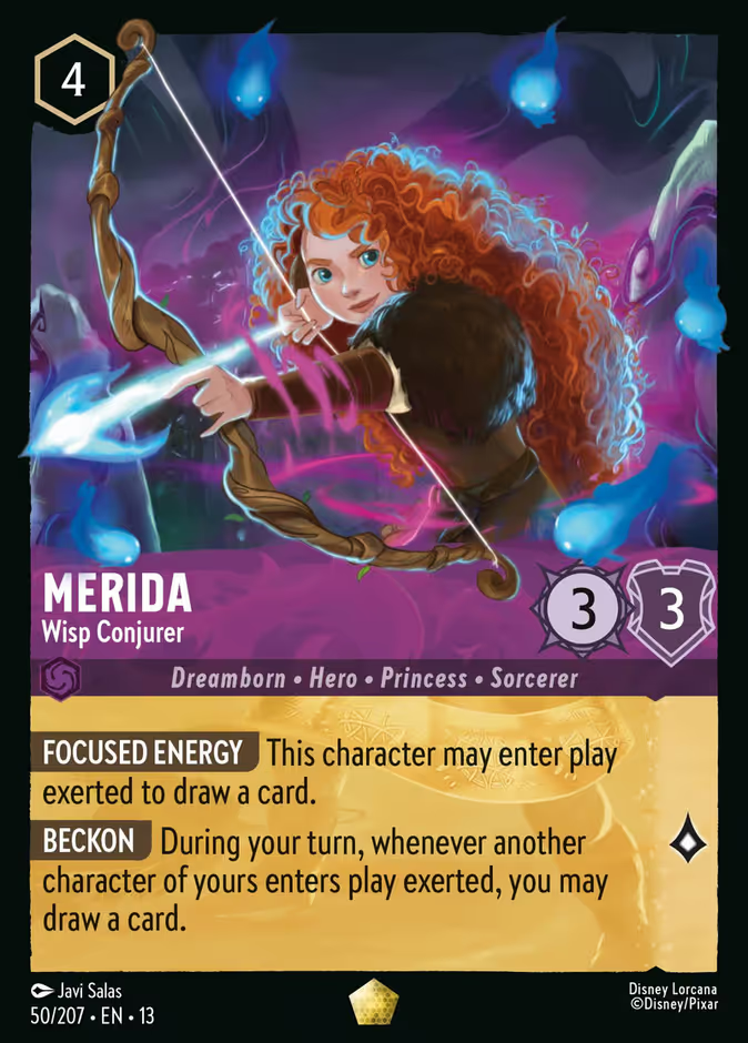 Merida - Wisp Conjurer - Attack of the Vine 50/207