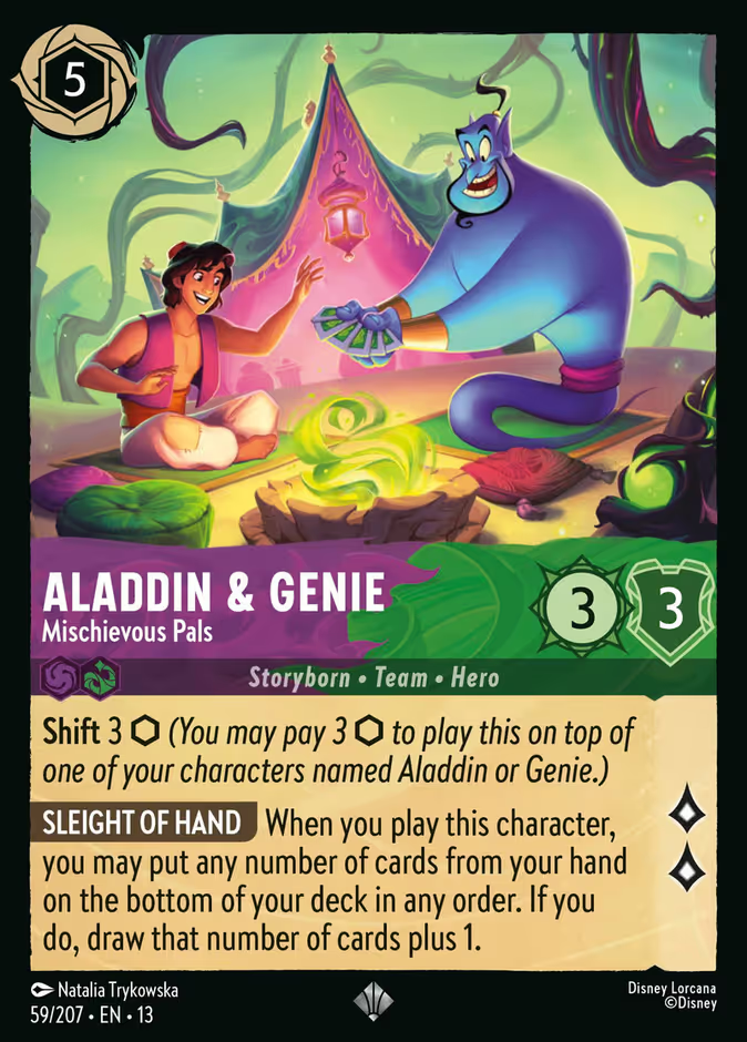 Aladdin & Genie - Mischievous Pals - Attack of the Vine 59/207
