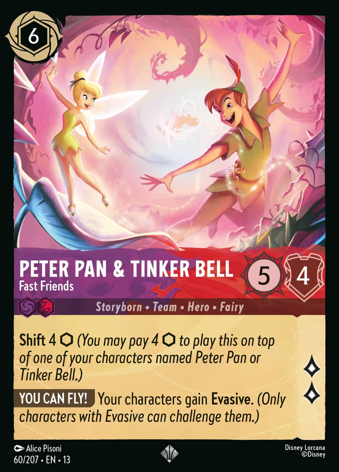 Peter Pan & Tinker Bell - Fast Friends - Attack of the Vine 60/207