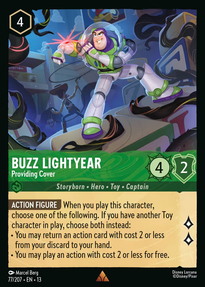 Buzz Lightyear - Providing Cover - Attack of the Vine 77/207
