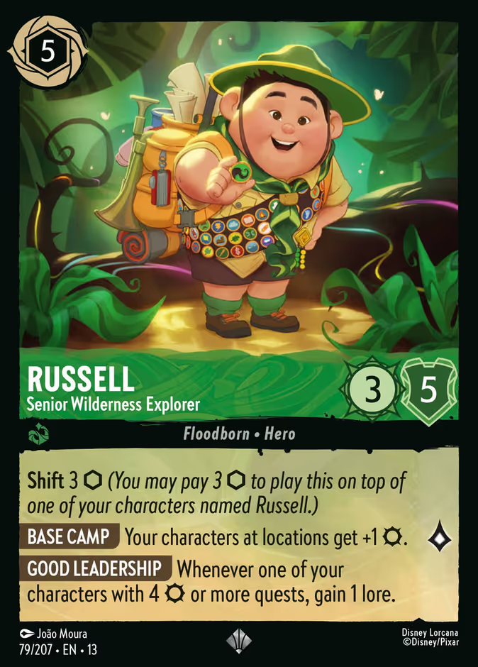 Russell - Senior Wilderness Explorer - Attack of the Vine 79/207